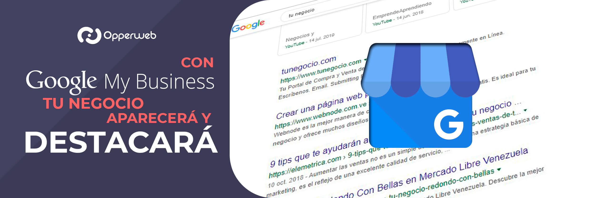 Con Google My Business tu negocio aparecerá en el buscador y destacará 